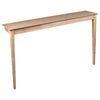 Large & Narrow Unfinished Wall Mounted Console Table - 150cm - Ava AAV006