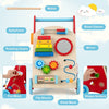 Baby Push and Pull Learning Activity Walker with Handle-Multicolor