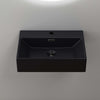 Bathroom Sink Countertop Wash Basin Ceramic Wall Mounted Rectangle Sink