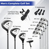 Men's Complete Golf Clubs Package Set Perfect Golf Clubs Gift-Black