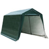 Outdoor Garage Tent 8' x 14' Carport Shed with Sidewalls-Green