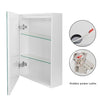 LED illuminated Bathroom Mirror Cabinet with Demister / Shaver Socket / 600mm