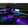 Symphony Full RGB LED Car Interior Acrylic Light Ambient Strip Light APP Control