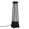 Floor Standing Tower Heater Tall Volcano Instant Heat Patio Lamp