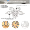 LED Ceiling Light Petals Acrylic Chandelier Lamp Remote Control For Living Room