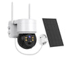 360° Wireless Security Camera PTZ WiFi IP Solar Powered Energy CCTV Outdoor Home
