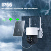 360° Wireless Security Camera PTZ WiFi IP Solar Powered Energy CCTV Outdoor Home