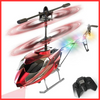 RC Helicopter 2.4G with LED Light | One-Key Takeoff Indoor Remote Toy Gift