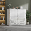 120CM High Gloss Chest of 6 7 8Drawers Tall Wide Bedside Table Cabinet Furniture