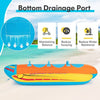 1-3 Riders Inflatable Banana Boat Towable Tube For Boating w/ Cover
