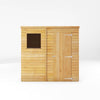 Waltons 7x5 Wooden Garden Shed Overlap Pent Single Door Windows Storage 7ft 5ft