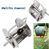 Garden Hose Reel Portable Water Pipe Rack Free Standing Wall Mounted Hose Holder