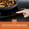 Electric Induction Hob Portable Digital Touch Dual Cooker Hot Plate 2800W