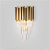 Modern Glass Wall Sconce Lights Bedroom Living Room Bedside E14 Bulb Fixture