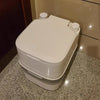 Large 24L Portable Toilet Flushing Chemical Potty Camping Caravan Easy Clear UK