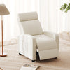 Modern Reclining Chair Recliner Chair-White