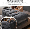 Thick Japanese Floor Futon Mattress 8cm Foldable Tatami Bed 200x220cm - Yellow