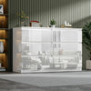 120CM High Gloss Chest of 6 7 8Drawers Tall Wide Bedside Table Cabinet Furniture