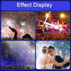 4Shots Confetti Cannon Launcher DMX Remote Stage Effect For Disco Club Reveal 8M
