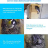 Smart Bird House W/Camera 2K Birdhouse Camera for Outdoors with Solar Panel