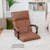 14-Position Adjusting Backrest Gaming Floor Chair Comfortable Lazy Sofa Coffee