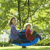 100cm Giant Nest Web Rope Hanging Tree Kids Swing Seat Round Backyard Playground