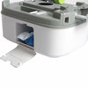 Large 24L Portable Toilet Flushing Chemical Potty Camping Caravan Easy Clear UK