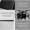 Ice Maker Machine Stainless Steel Ice Cube Maker Self-Cleaning Ice Machine
