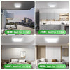 Modern LED Ceiling Light Round Panel Down Lights Bathroom Kitchen Bedroom Lamp