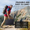 Portable 100W Solar Panel Kit + 100A Controller Camping Charger Power Station RV