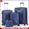 4PCS Suitcase Set ABS Hard Shell Trolley Cabin 4 Wheels Light Travel Chjwxlcmkxh
