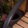 Slatted Garden Bench Pine 3 Seater Outdoor Patio Park Seating Furniture Seat