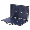 Portable 100W Solar Panel Kit + 100A Controller Camping Charger Power Station RV