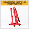 2 Ton Hydraulic Engine Crane Hoist lift Jack Motor Lifting Folding Adjustable