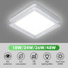 Modern LED Ceiling Light Round Panel Down Lights Bathroom Kitchen Bedroom Lamp