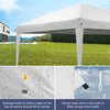 3X6M Pop-Up Canopy Wedding Commercial Heavy Duty Party Tent Gazebo Sidewalls UK