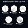 Hexagon LED Lighting Car Detail Garage Workshop Exhibition Hall Ceiling Lighting