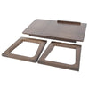 Foldable Computer Desk Wooden Low Table Japanese Tatami Small Coffee Table