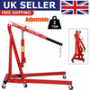 2 Ton Hydraulic Engine Crane Hoist lift Jack Motor Lifting Folding Adjustable