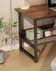 80cm Home Office Desk Computer Desk with Shelf Desk Home Office Workstation
