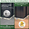 Yard Lawn Garden Storage House Storage Shed for Bike Garbage Can Tool Lawnmower