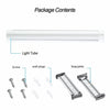 10X 120cm LED Strip Lights Batten Tube Light Office Shop Garage Ceiling Lamp 4FT