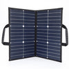 Portable 100W Solar Panel Kit + 100A Controller Camping Charger Power Station RV