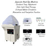 Japanese Head Spa therapy With Steam Machine Spa Basin and Hood Portable