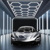 14x Hexagon LED Lighting Car Detail Garage Workshop Retail Lighting Wall Lamp