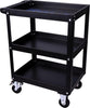 KS Tools Workshop Service Trolley, Metal, Black, 76, 3 x 44, 3 x 84, 3 cm (B x T