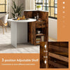 Reception Desk Front Counter Desk 120x70x100cm-White