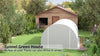 6 x 3 x 2 m Polytunnel Greenhouse Pollytunnel Tent w/ Metal Frame White