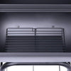 Charcoal BBQ Grill Smoker with Bottom Shelf Black Backyard Cookers