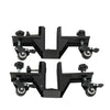 2x Door Lifter Cart Door Installation Kits Black Coated, Heavy Door Installation